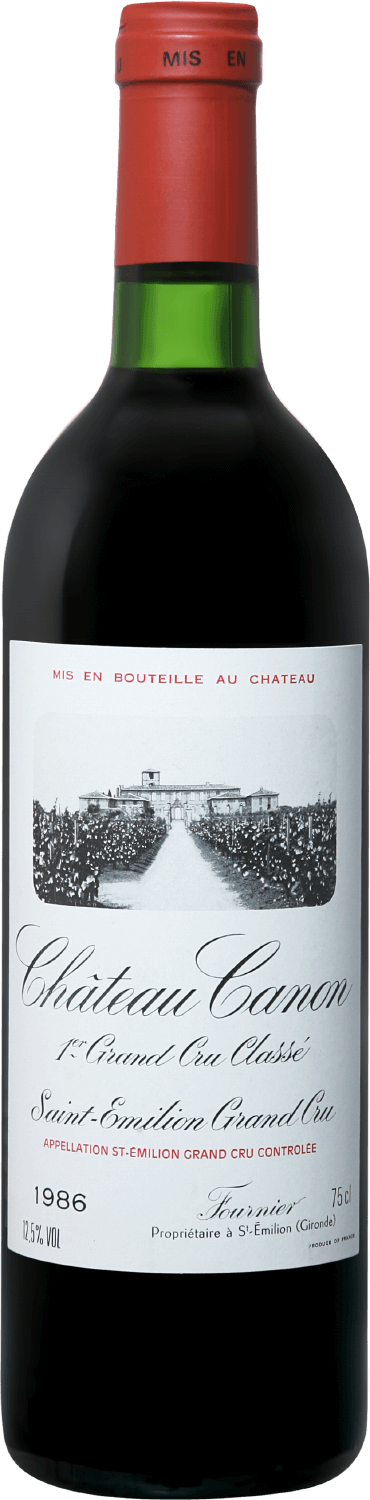 Шато Канон Сент-Эмильон Гран Крю AOC 1986 0.75&nbsp;л