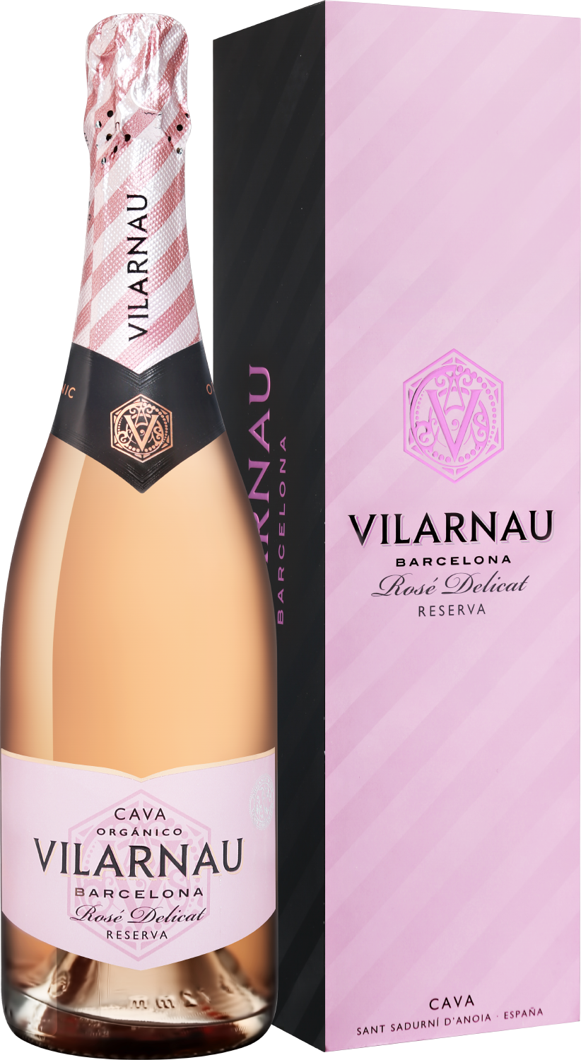 Виларнау Кава DO Брют Деликат Резерва в подарочной упаковке 0.75&nbsp;л
