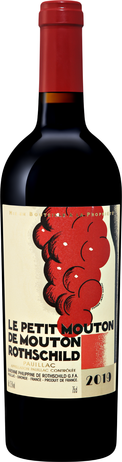 Ле Пти Мутон де Мутон Ротшильд Пойяк AOC Шато Мутон Ротшильд 2019 0.75&nbsp;л