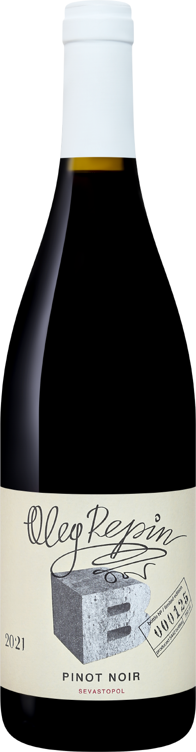Пино Нуар "Б" Севастополь Олег Репин 2022 0.75&nbsp;л