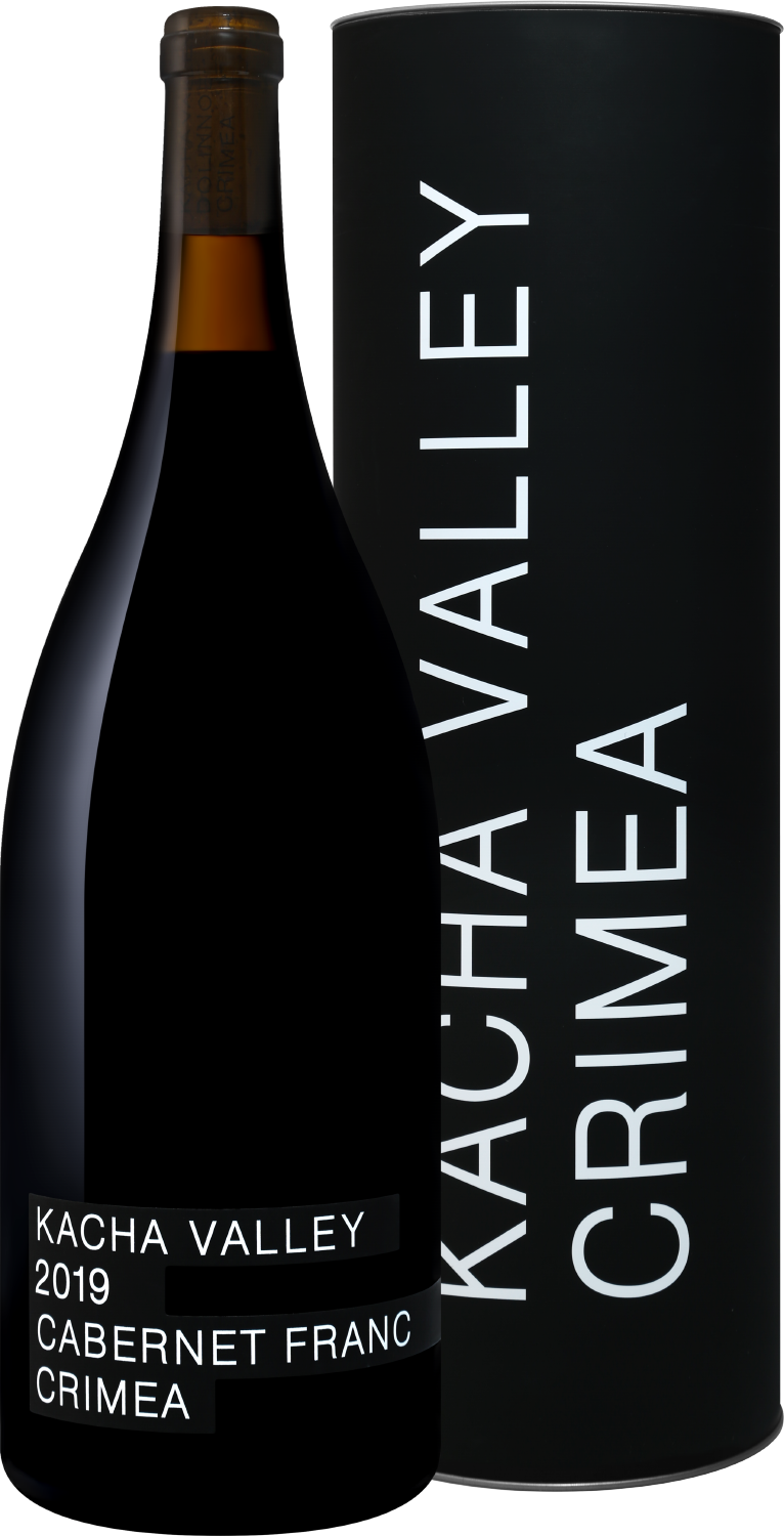 Кача Вэлли Каберне Фран Крым ЗГУ Сатера в подарочной упаковке 2020 1.5&nbsp;л