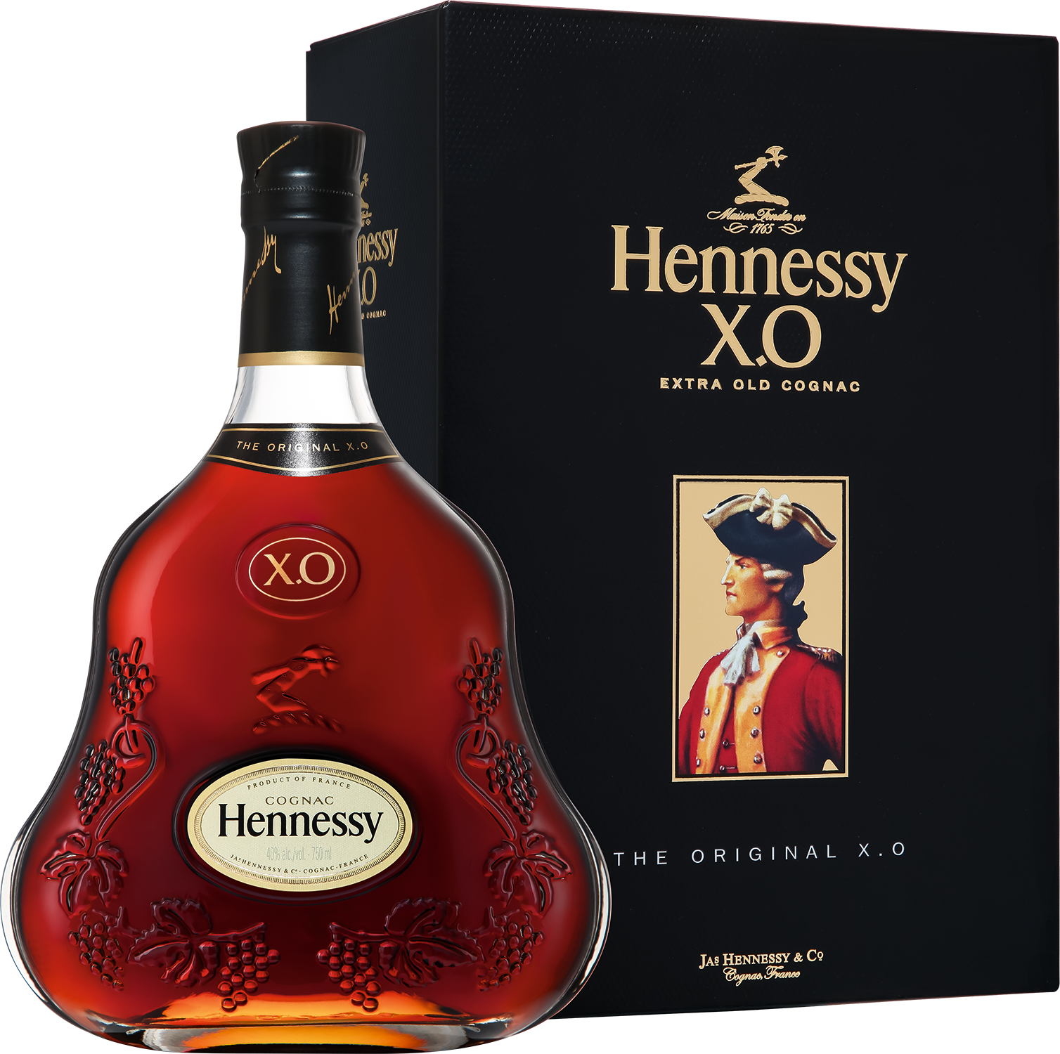 Хеннесси Коньяк XO в подарочной упаковке 2010 0.75&nbsp;л