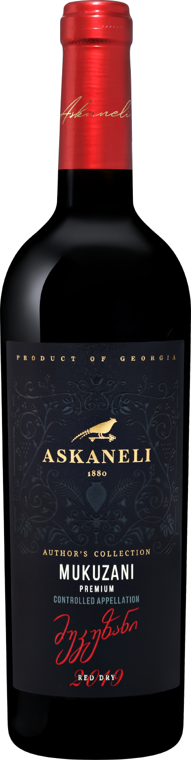 Авторская Коллекция Мукузани Премиум Асканели 2023 0.75&nbsp;л