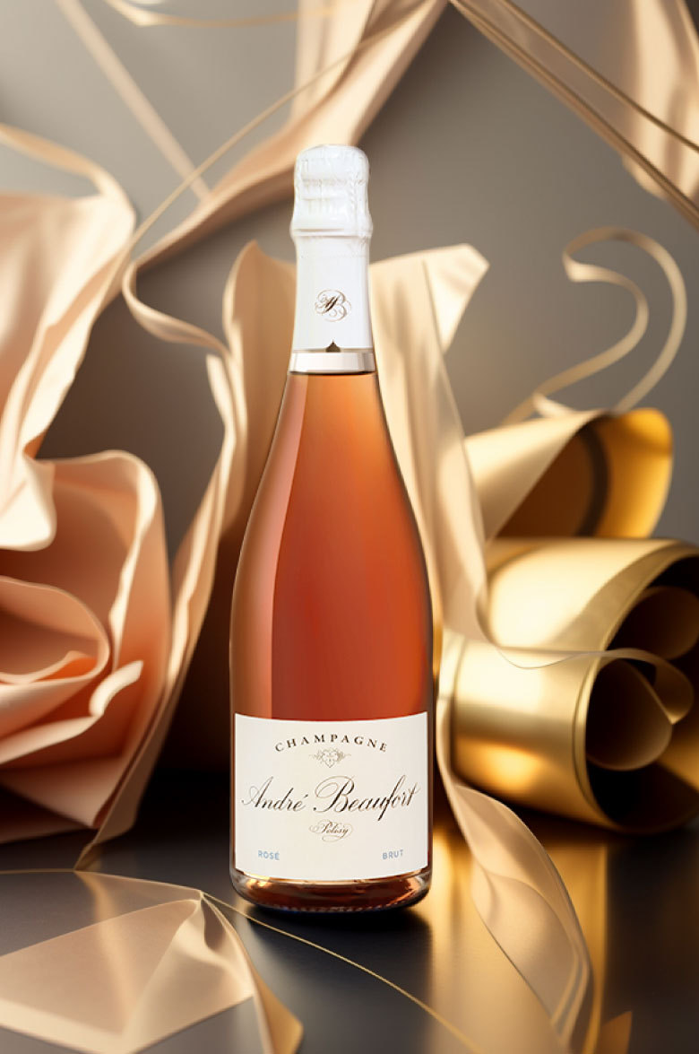 Андре Бофор Полизи Розе Шампань AOC - 0.75&nbsp;л