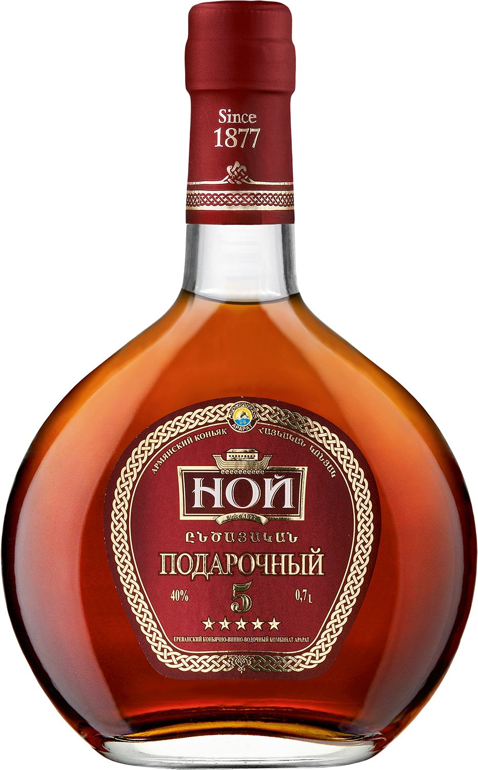 НОЙ Подарочный 5 лет в п/у 0.7&nbsp;л