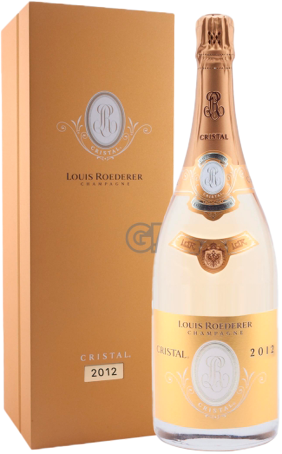 Кристал Брют Шампань AOC Луи Родерер в подарочной упаковке 2012 1.5&nbsp;л