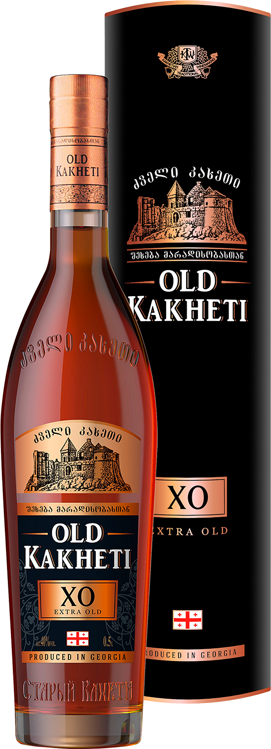 Старый Кахети XO Экстра Олд в тубусе 2016 0.5&nbsp;л