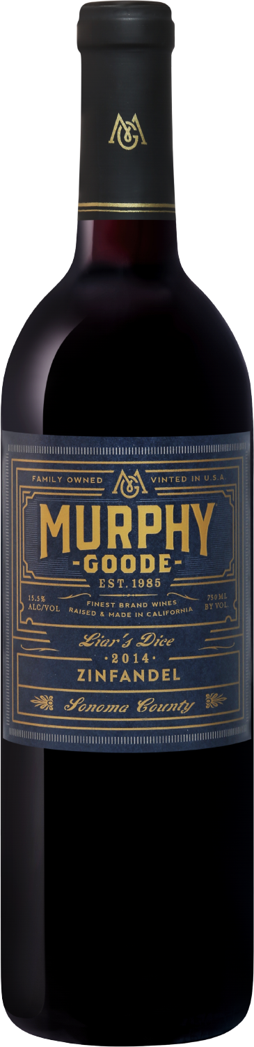 Лайарс Дайс Зинфандель Сонома Каунти AVA Мёрфи Гуд 2015 0.75&nbsp;л