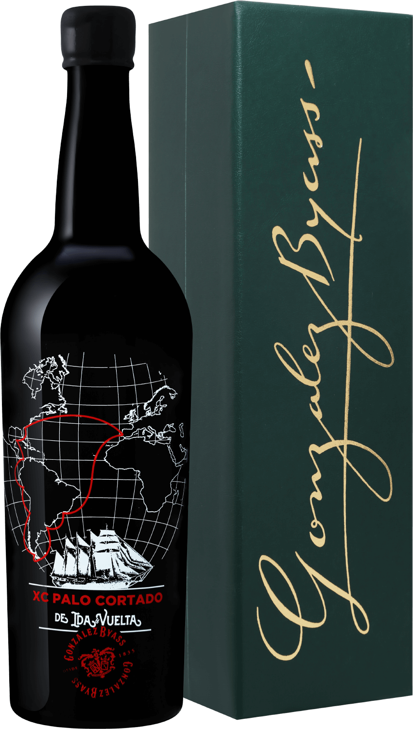 Де Ида И Буэльта XC Пало Кортадо Херес DO Гонсалес Биас в подарочной упаковке 1990 0.75&nbsp;л