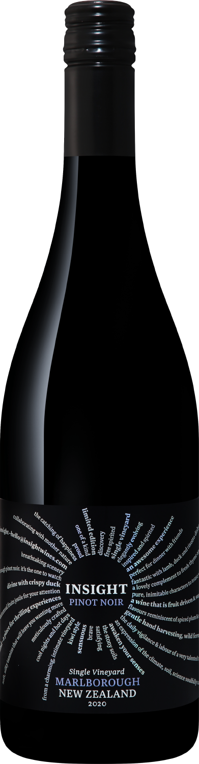 Инсайт Сингл Вайнярд Пино Нуар Мальборо 2015 0.75&nbsp;л