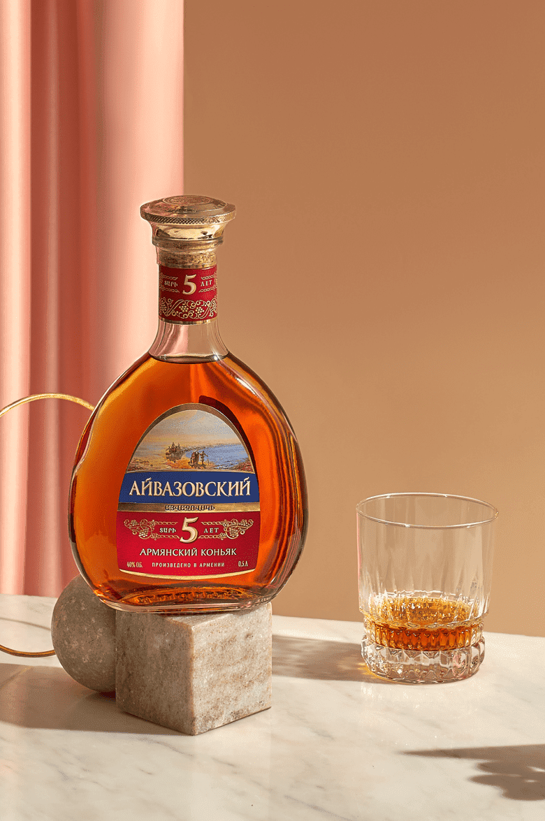 Айвазовский 5 Лет в подарочной упаковке - 0.5&nbsp;л