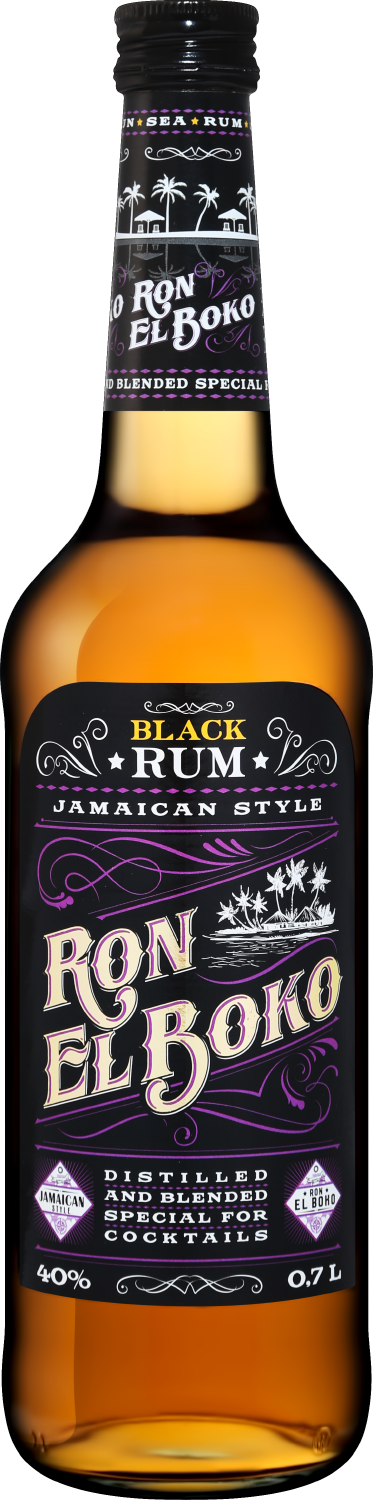 Рон Эль Боко Блэк Ром 0.7&nbsp;л