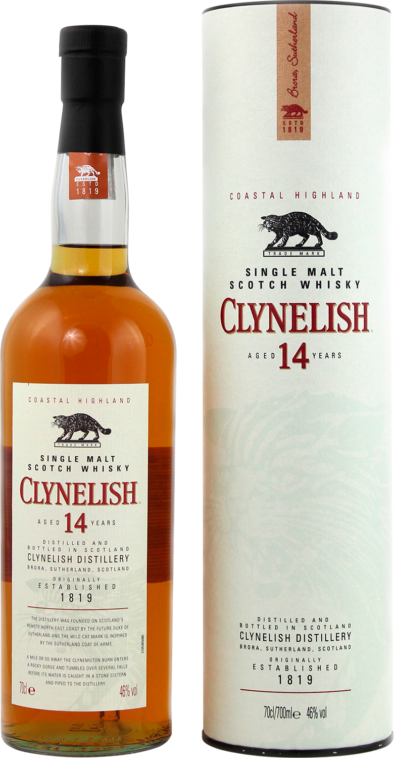 Клайнелиш Хайланд 14 лет односолодовый шотландский виски в подарочной упаковке 0.75&nbsp;л