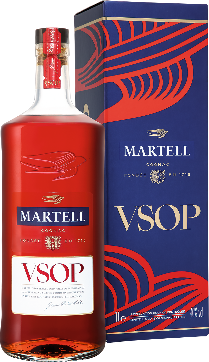 Мартель VSOP в подарочной упаковке 2018 1&nbsp;л