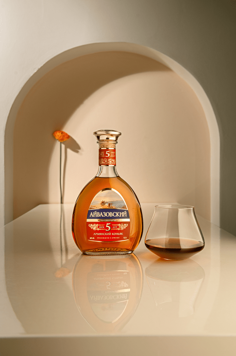 Айвазовский 5 Лет в подарочной упаковке - 0.5&nbsp;л