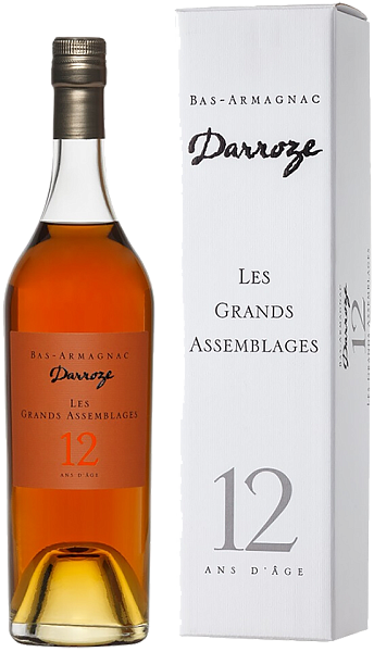 Darroze Les Grands Assemblages 12 Ans d'Age Bas-Armagnac (Подарочная упаковка), 0.7 л в Москве
