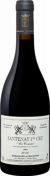 La Comme Santenay 1er Cru AOС Domaine De La Choupette, 0.75 л в Москве