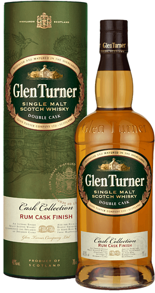 Glen Turner Rum Cask Finish Single Malt Scotch Whisky (Подарочная упаковка), 0.7 л в Москве