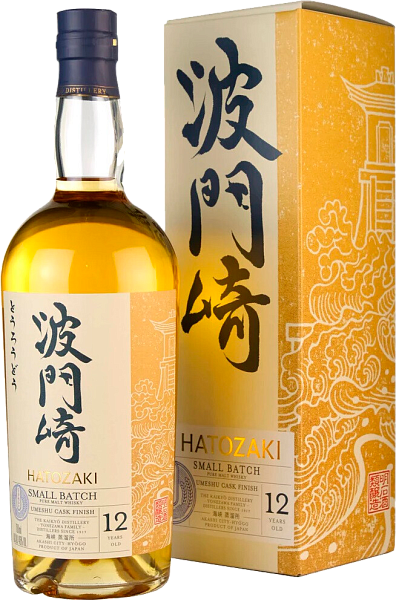 Hatozaki Umeshu Cask Finish Pure Malt 12 y.o. Japanese Whisky (Подарочная упаковка), 0.7 л в Москве