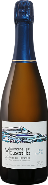Cremant de Limoux AOP Brut Nature Domaine de Mouscaillo, 0.75 л в Москве