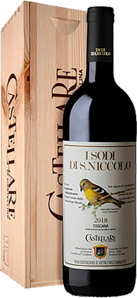I Sodi di San Niccolo Toscana IGT Castellare di Castellina (Подарочная упаковка), 0.75 л в Москве