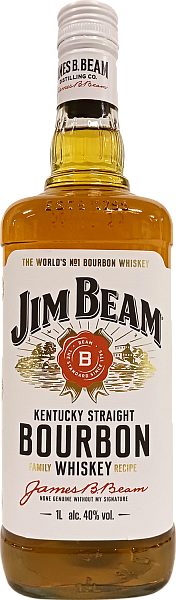 Jim Beam Kentucky Straight Bourbon Whiskey, 1 л в Москве