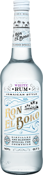 Ron El Boko White Rum, 0.7 л в Москве