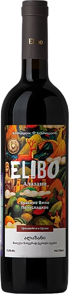 Elibo Alazani Red, 0.75 л в Москве