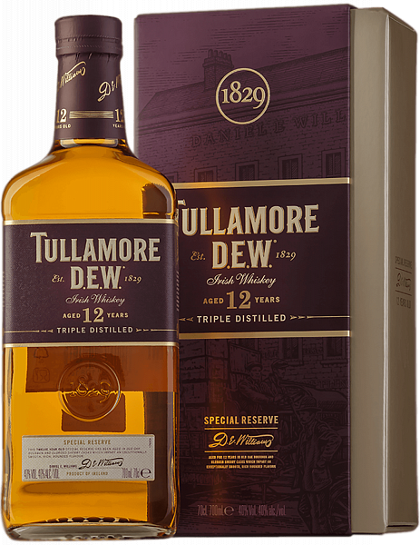 Tullamore Dew Irish Whiskey 12 y.o. (Подарочная упаковка), 0.7 л в Москве