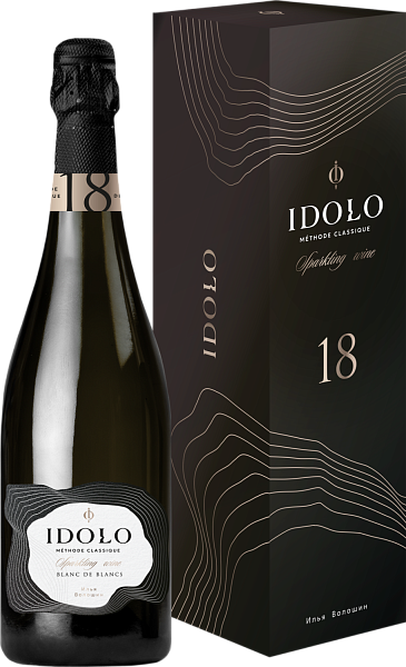 Игристое вино Idolo Blanc de Blancs (Подарочная упаковка), 0.75 л в Москве