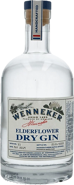 Wenneker Elderflower Dry Gin, 0.7 л в Москве