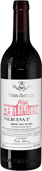 Valbuena 5° Ribera del Duero DO Vega Sicilia, 0.75 л в Москве