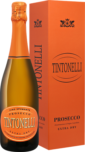 Игристое вино Tintonelli Prosecco DOC Spumante Extra Dry San Matteo (Подарочная упаковка), 0.75 л в Москве