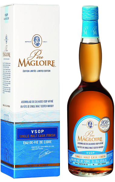 Père Magloire VSOP Single Malt Cask Finish Pays d’Auge AOC (Подарочная упаковка), 0.7 л в Москве