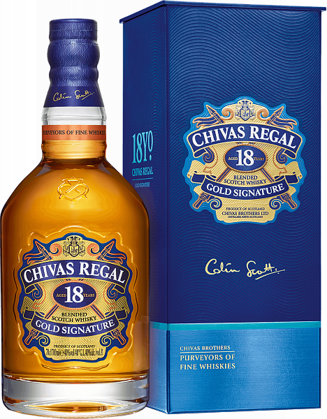 Chivas Regal 18 (Подарочная упаковка), 0.7 л в Москве