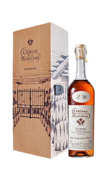 Chateau de Montifaud Heritage Louis Vallet Petite Champagne Cognac 50 y.o. (Подарочная упаковка), 0.7 л в Москве