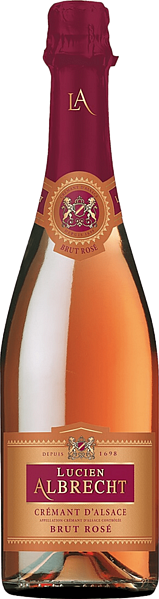 Cremant d'Alsace AOC Brut Rose Lucien Albrecht, 0.75 л в Москве