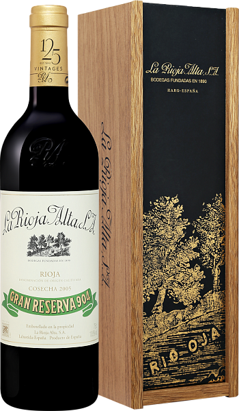Вино Gran Reserva 904 Rioja DOCa La Rioja Alta, 0.75 л в Москве