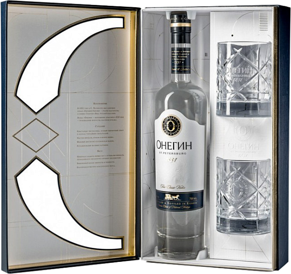 Onegin (gift box with 2 glasses), 0.7 л в Москве