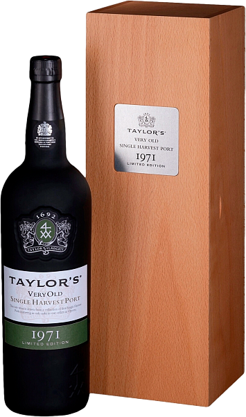 Taylor's Very Old Single Harvest Port 1971 (Подарочная упаковка), 0.75 л в Москве