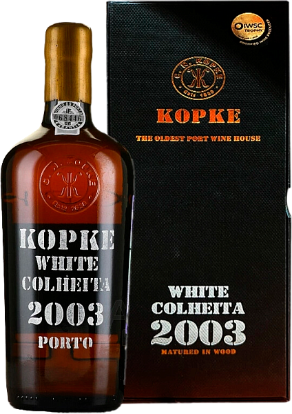 Kopke Colheita White Porto 2003 (Подарочная упаковка), 0.75 л в Москве
