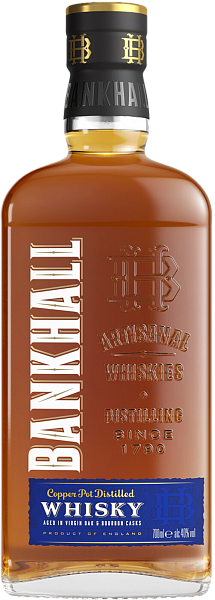 Bankhall Virgin Oak & Bourbon Casks Copper Pot Whisky, 0.7 л в Москве