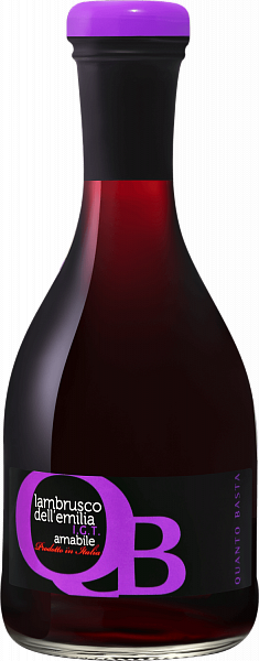 Quanto Basta Rosso Lambrusco Dell`Emilia IGT Cantine Riunite & Civ, 0.2 л в Москве
