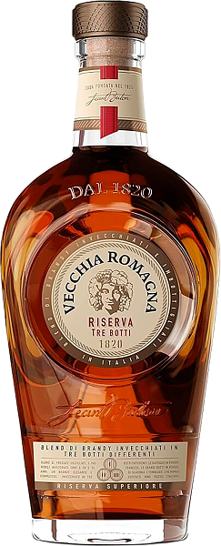 Vecchia Romagna Riserva Tre Botti (Подарочная упаковка), 0.7 л в Москве