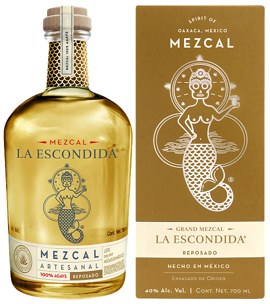 La Escondida Grand Mezcal 100% Agave Reposado (Подарочная упаковка), 0.7 л в Москве