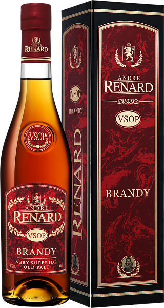 Andre Renard VSOP (Подарочная упаковка), 0.5 л в Москве