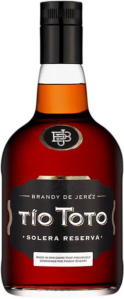 Тio Toto Brandy De Jerez Solera Reserva Jose Estevez, 0.75 л в Москве