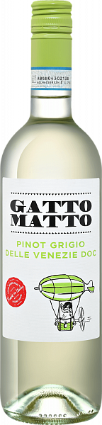 Gatto Matto Pinot Grigio Delle Venezie DOC Villa Degli Olmi, 0.75 л в Москве