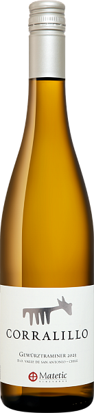 Вино Corralillo Gewurztraminer San Antonio Valley DO Matetic, 0.75 л в Москве