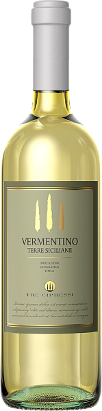 Tre Cipressi Vermentino Terre Siciliane IGT Piccini, 0.75 л в Москве